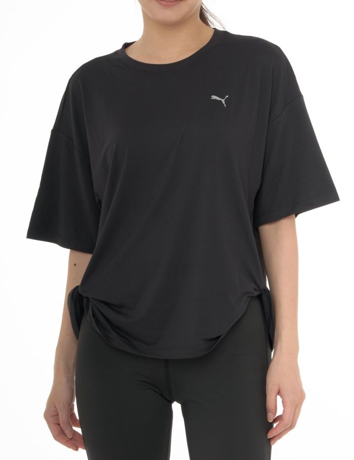 【新品・5営業日で発送】PUMA プーマ STUDIO_TWIST_Tシャツ (526321) 色 : PUMA_BLACK サイズ : S 