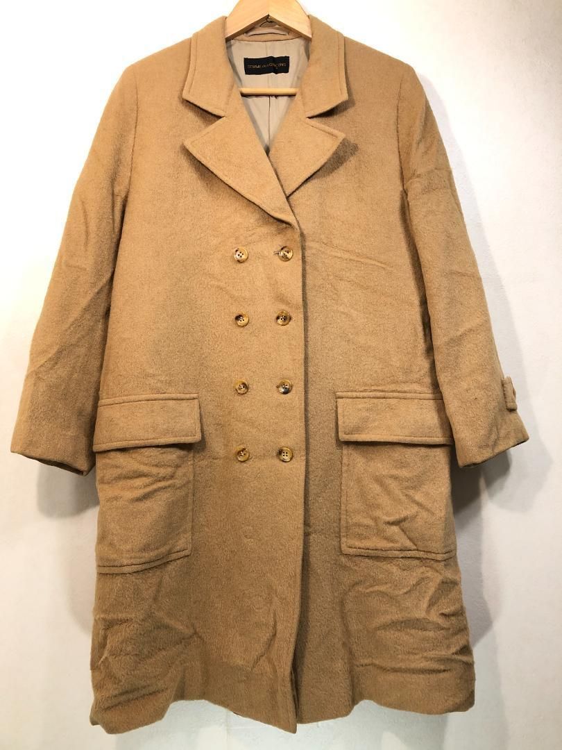 081021○ COMME 良い des GARCONS 最初期 キャメル ウール
