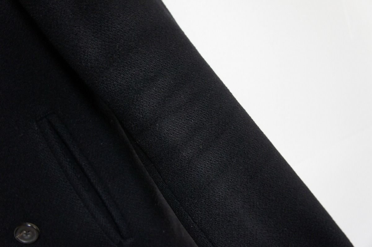 美品『リチウム オム』ピーコート/ シンサレート/ヘビーメルトン/キルティング 予約商品] HEAVY MELTON SHORT PEA COAT [2025A/W] – LITHIUM