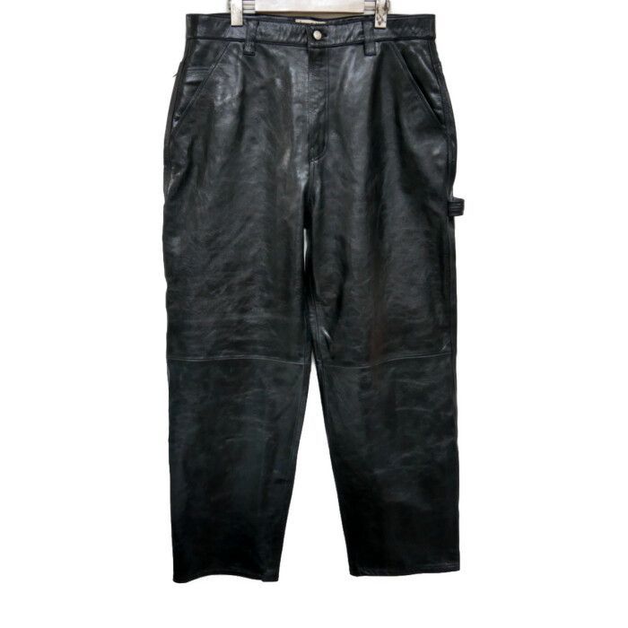 STUSSY ステューシー 国内正規 25SS CARPENTER PANT LEATHER レザー