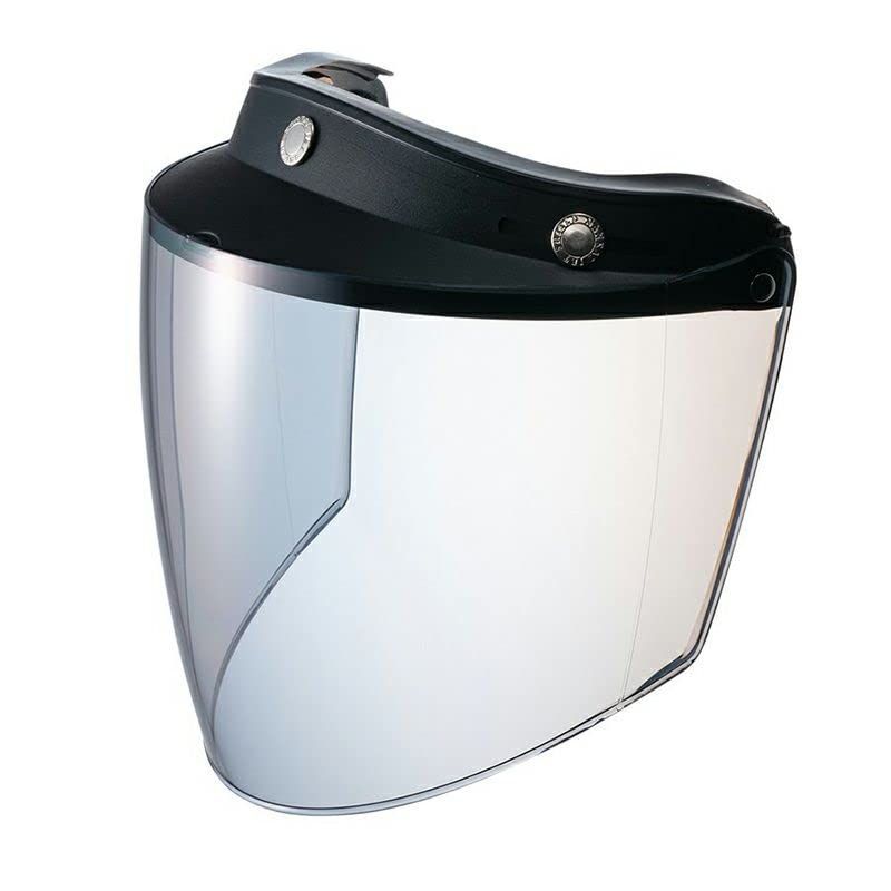 【新着商品】ナンカイ [南海部品] バイク用 スクエアシールド ライトスモーク NE13