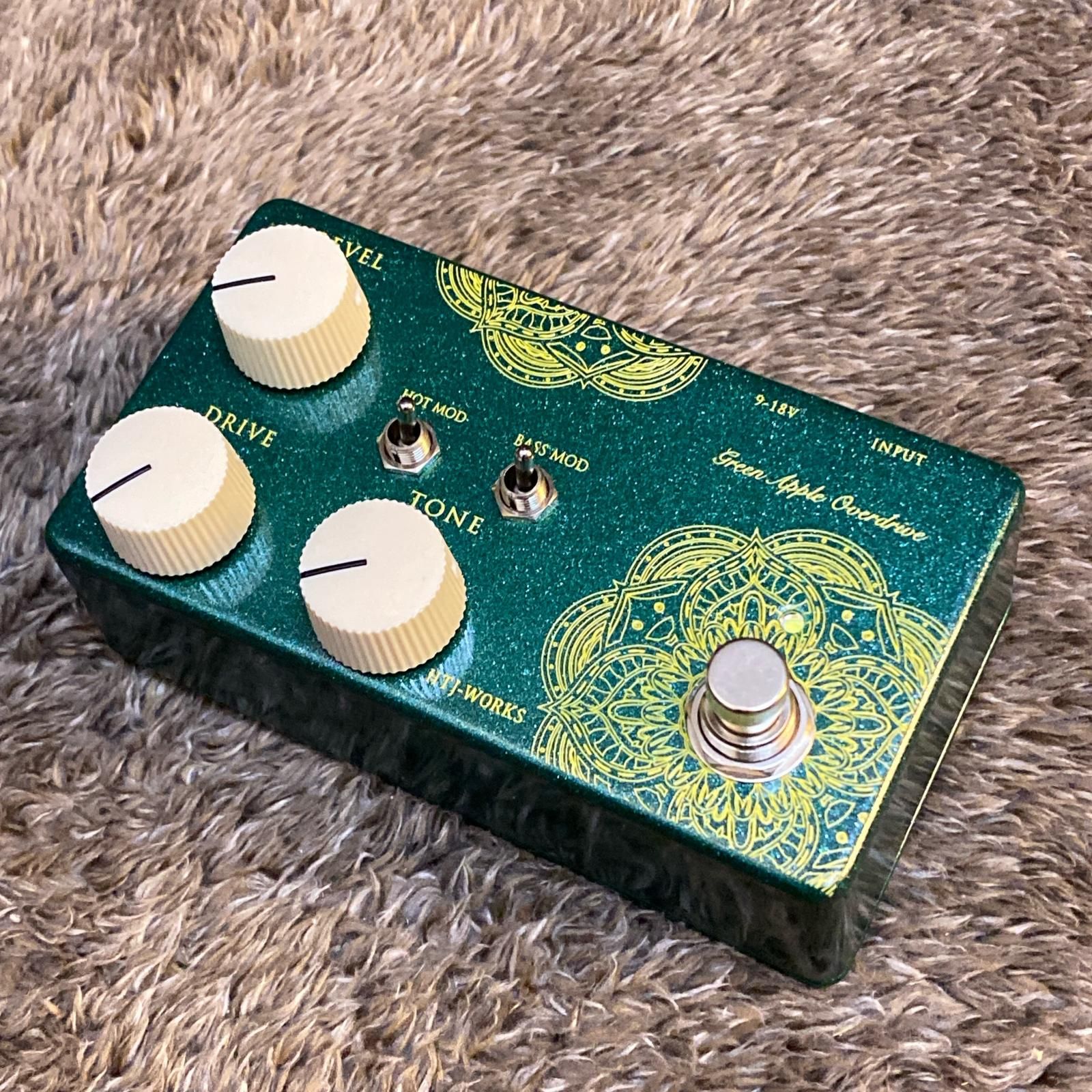 尾張小牧店 楽器 HTJ-WORKS | エイチティージェイワークス エフェクター Green Apple Overdrive 472