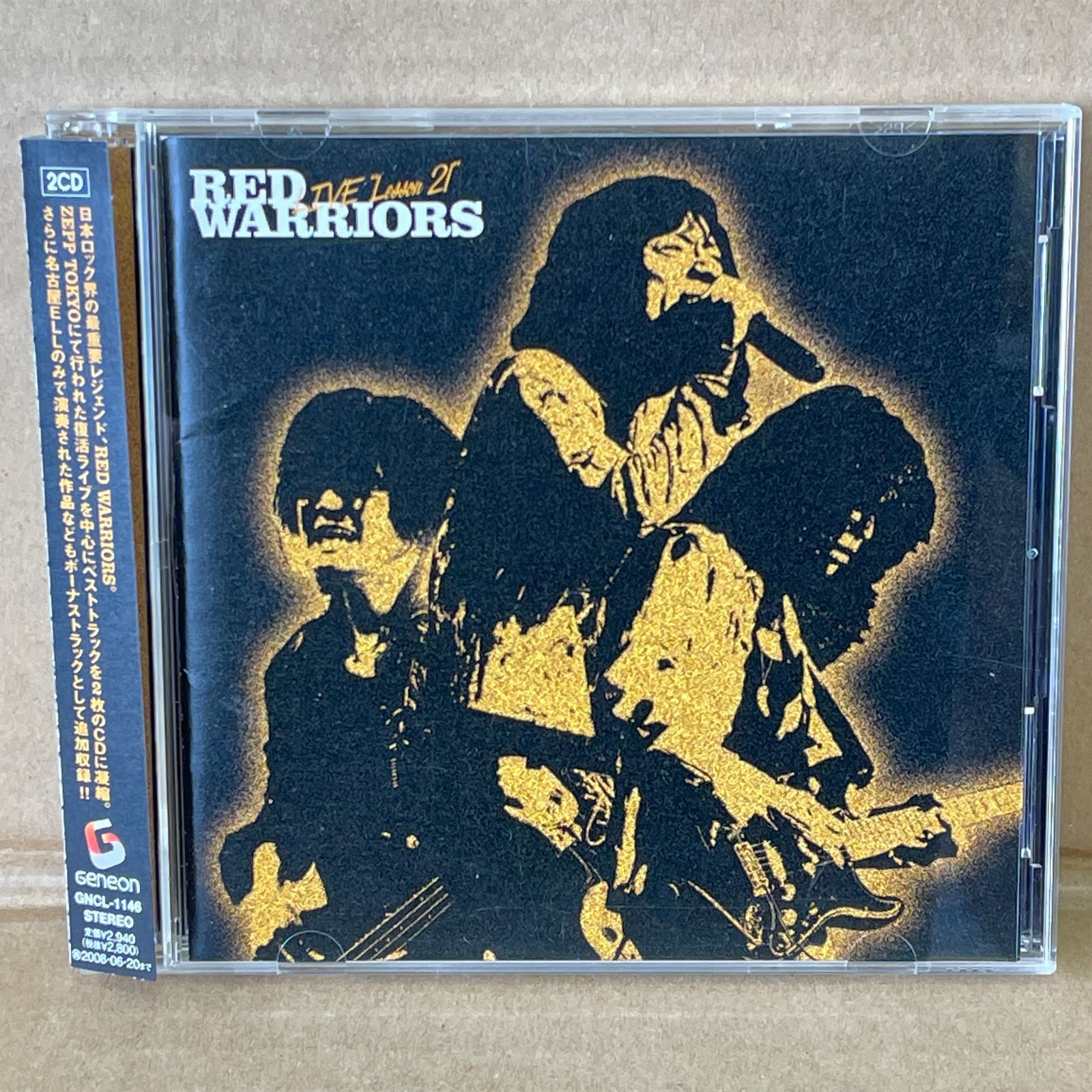 レッドウォーリアーズ ライブ Lesson21 2007再集結LIVE! CD2枚