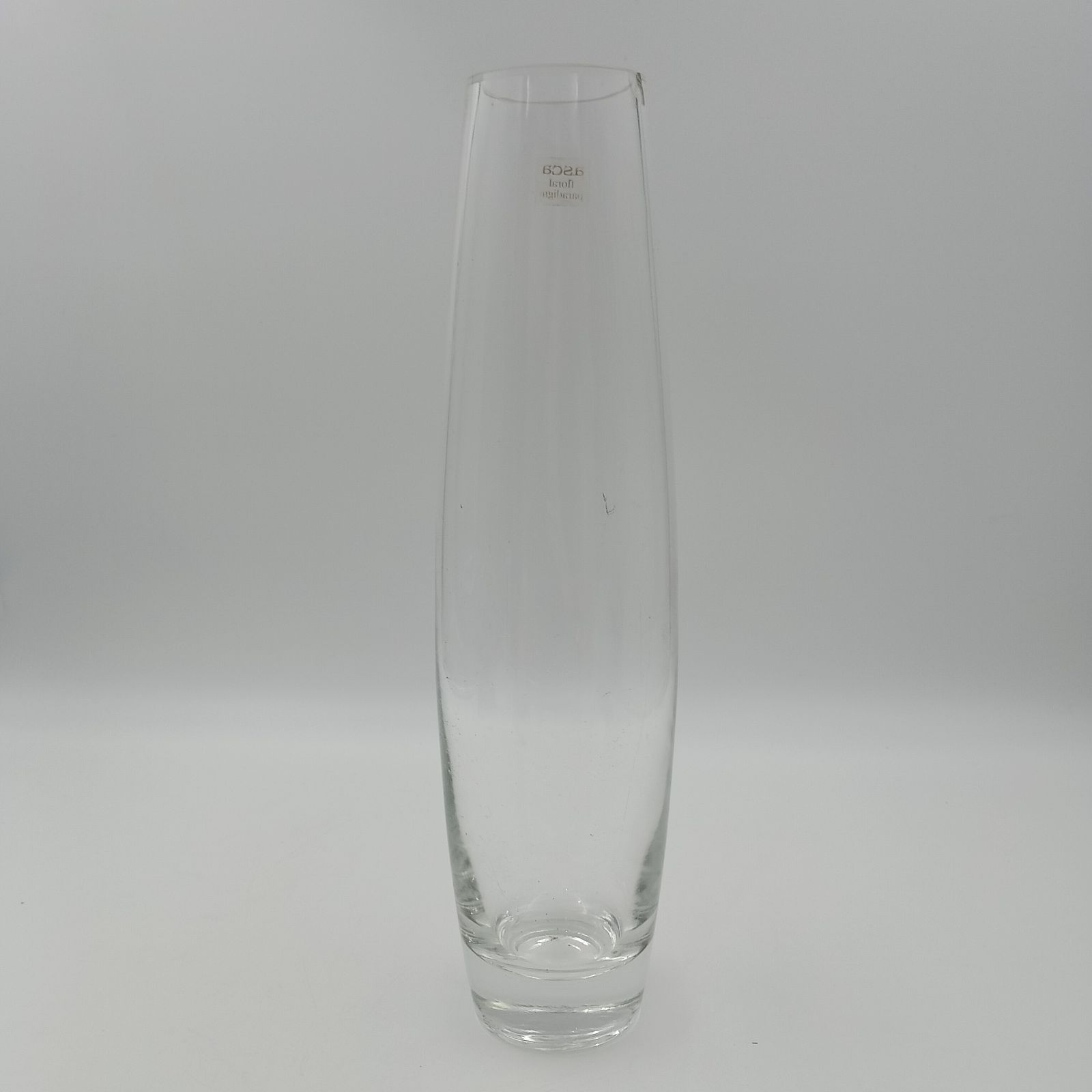 花瓶　未使用 被赤切子花瓶R6397 : 昭和レトロポップ食器雑貨通販ショップ