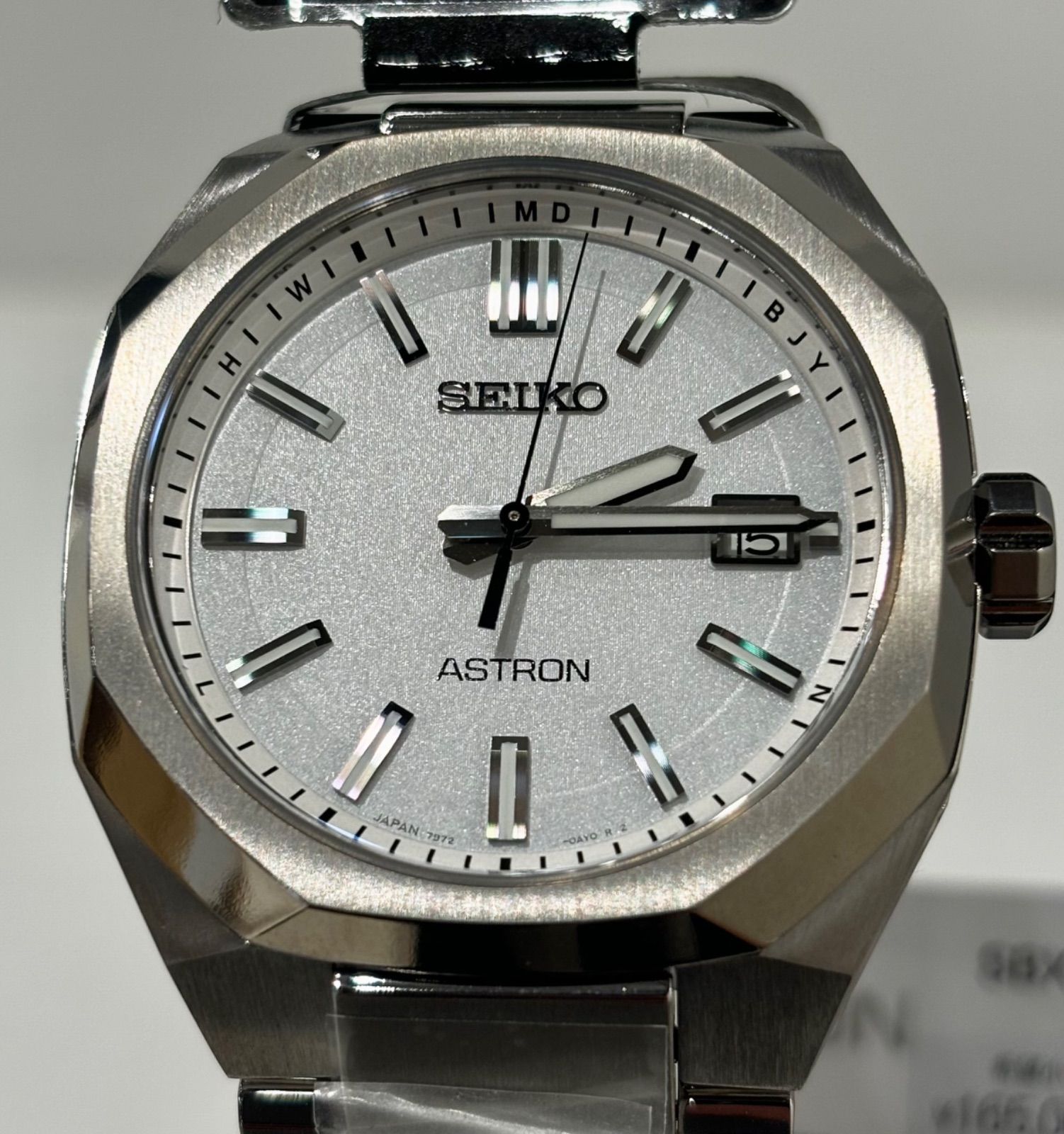 新品正規品】SEIKO アストロン ネクスター電波ソーラー白文字盤