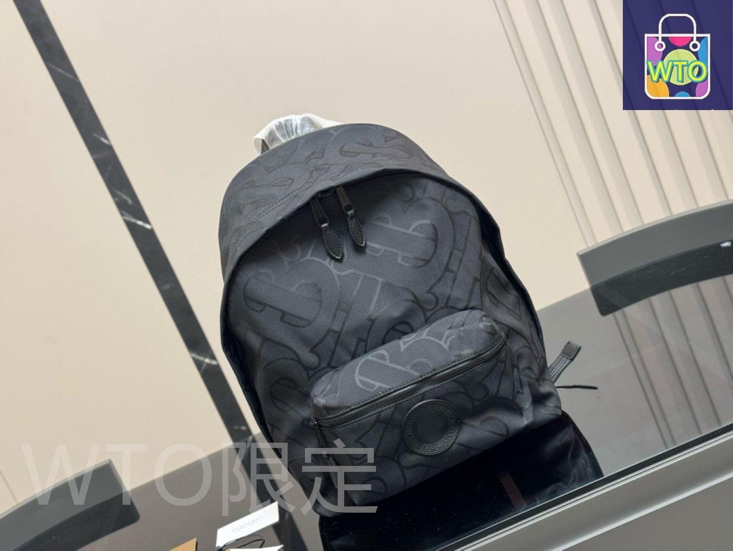 今日特価】Burberry Men's Nylon Backpack 30×40cm-WTO輸入1