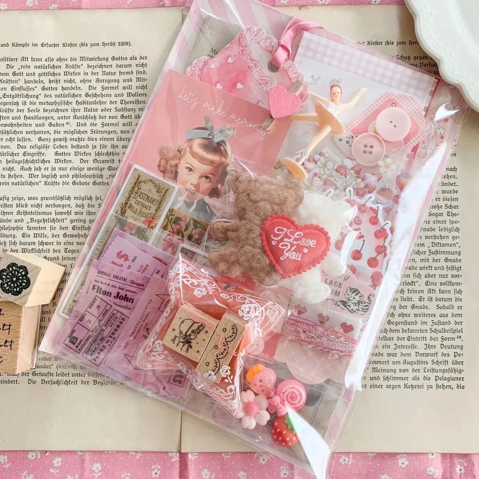 紙モノ 詰め合わせ 150点 おすそ分け ジャンクジャーナル 平袋