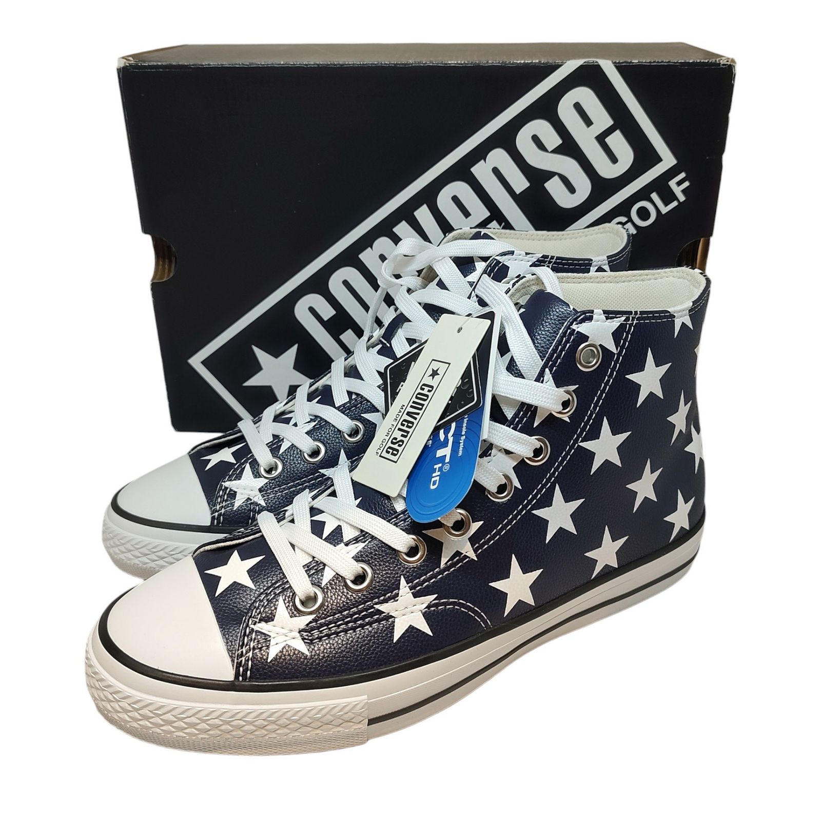 CONVERSE コンバース MADE FOR GOLF 星柄 ハイカット ゴルフ シューズ 