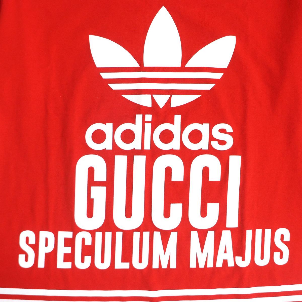 未使用品□22SS GUCCI×adidas グッチ アディダス 616036 トレフォイル ...