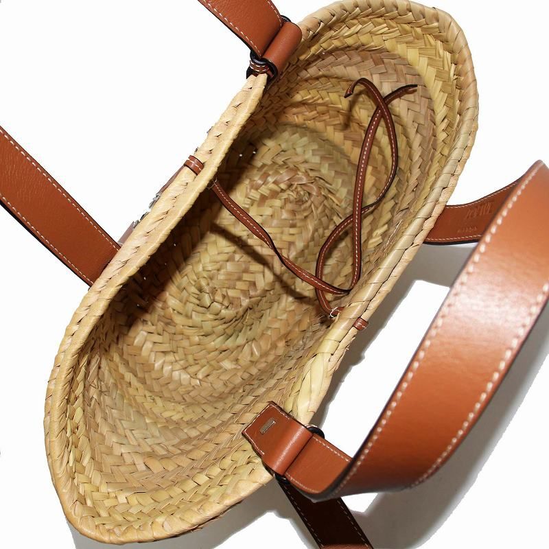 LOEWE ロエベ バスケットバッグ かごバッグ スモール タン ロエベ