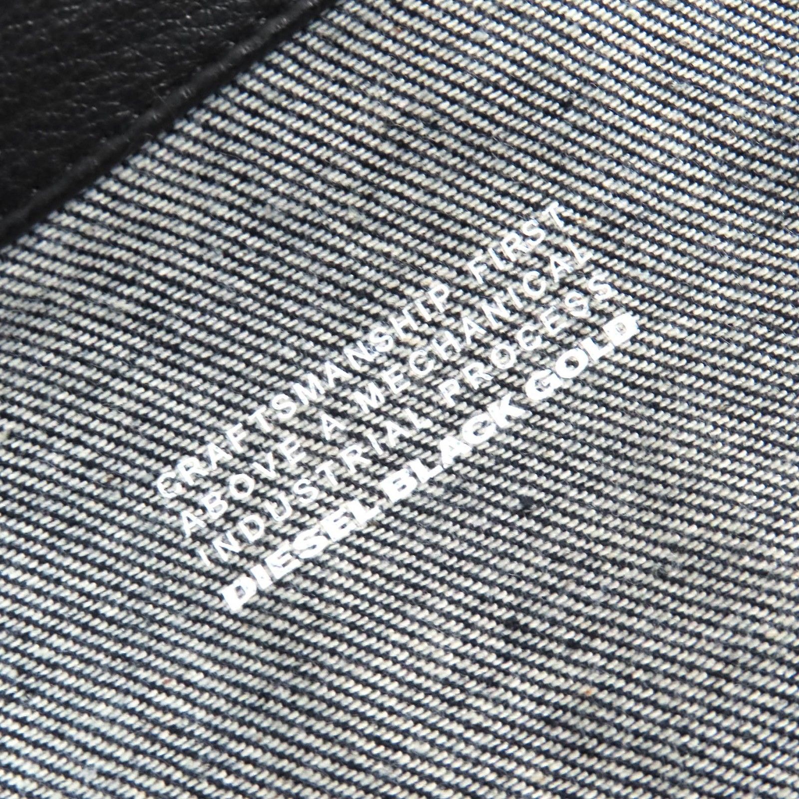 極美品△DIESEL BLACK GOLD ディーゼルブラックゴールド  