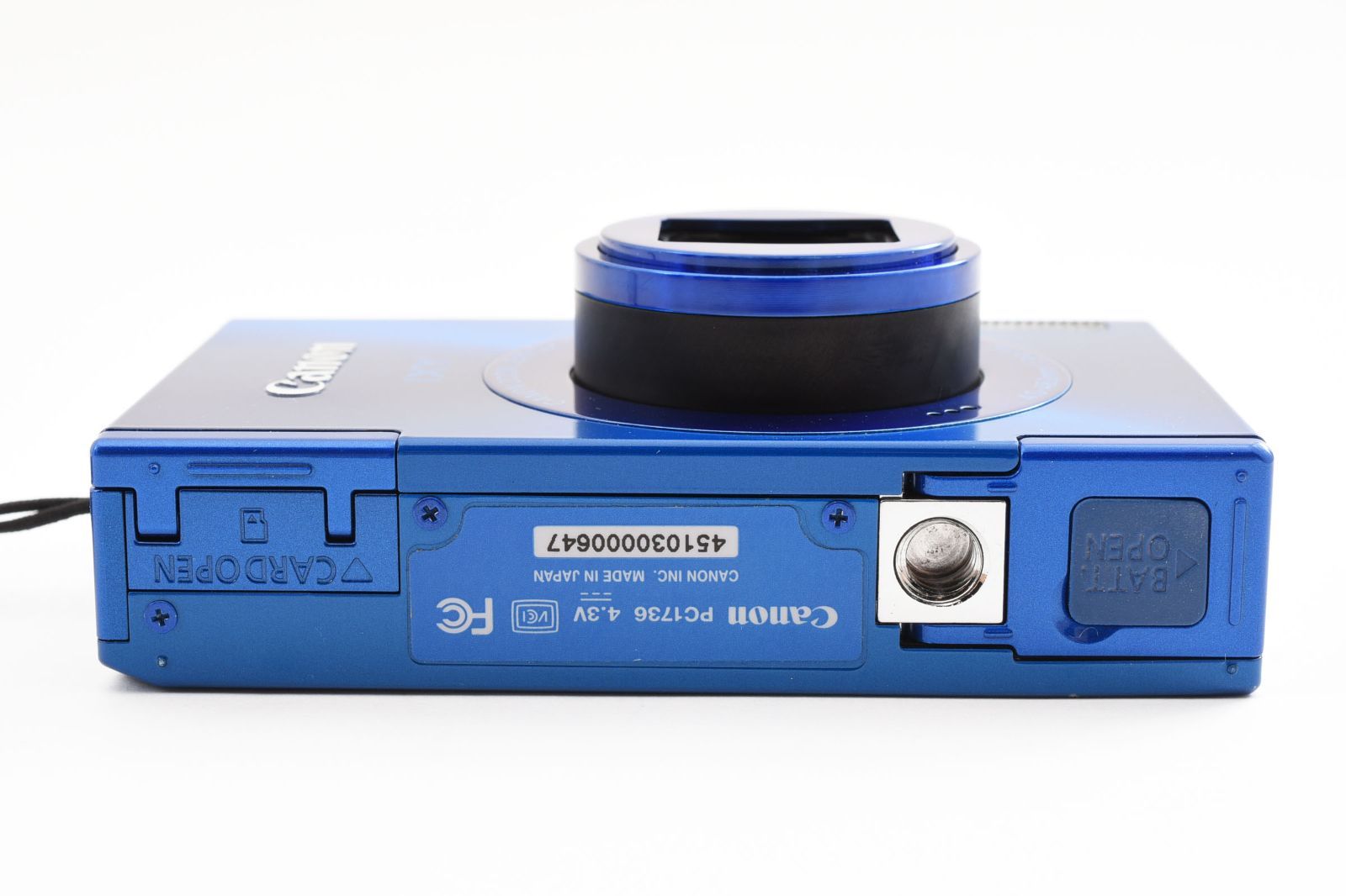 ☆極上品☆キヤノン Canon IXY3 PC1736 ブルー ☆元箱付属☆ L1385 