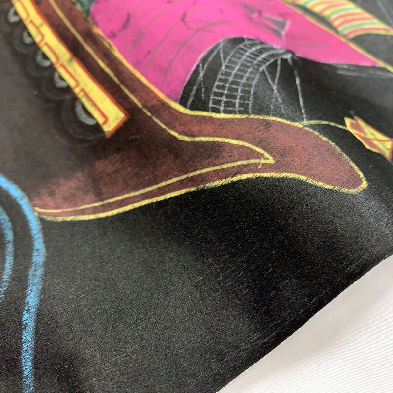 507an104◇アンティーク名古屋帯 帆船 海 大正ロマン 昭和レトロ 和洋