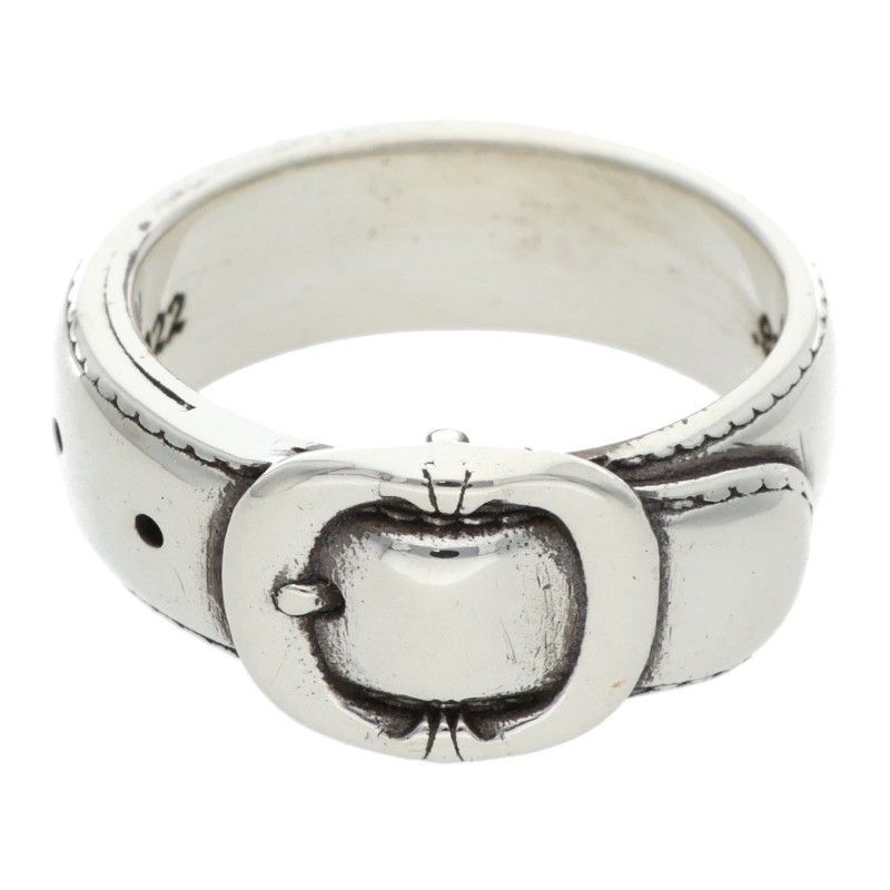 クロムハーツ BELTED GUNSLINGER SM ベルテッドガンスリンガー シルバーリング メンズ 9号