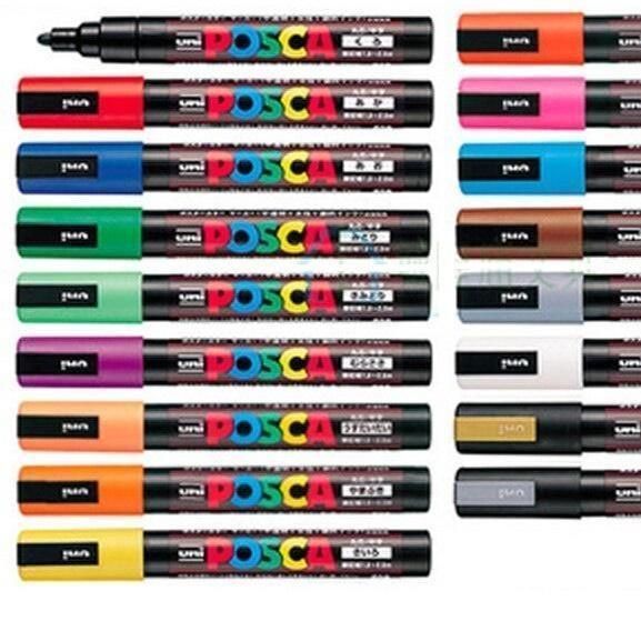 三菱鉛筆 ポスカ 中字丸芯 29色 全色【20セット】　特別価格106,000円 三菱鉛筆 ポスカ 中字丸芯 29色 全色セット 特別価格5,500円 - メルカリ