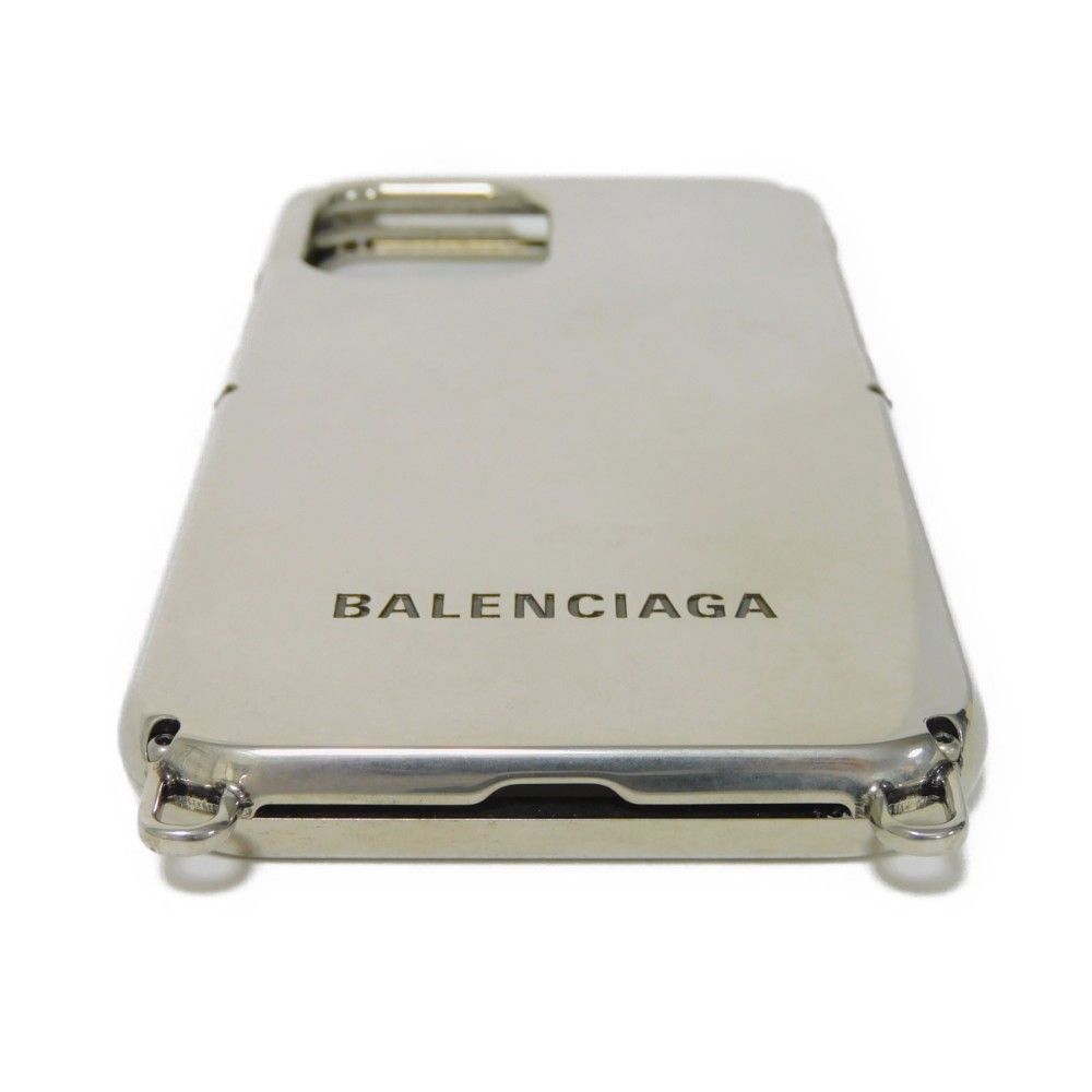 BALENCIAGA バレンシアガ iPhone 12 チェーン ケース ブラック 