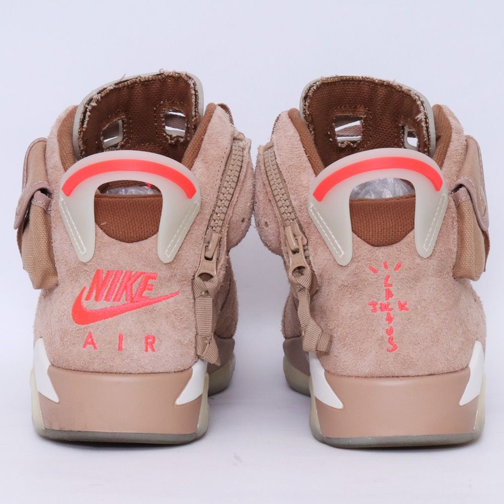 25cm NIKE × TRAVIS SCOTT Air Jordan 6 British Khaki DH0690-200 