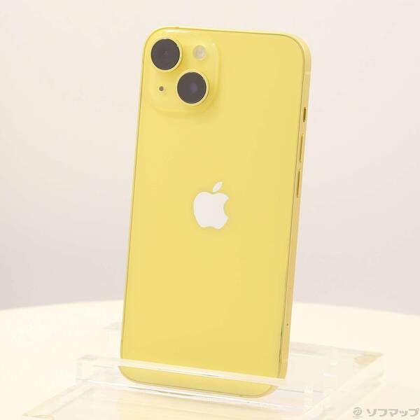 〔 品〕 iPhone14 128GB イエロー MR3Q3J A SIMフリー 371