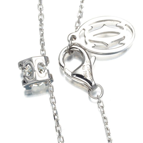 カルティエ ネックレス ダイヤ ダイヤモンド 0.26ct H VVS1 3EX
