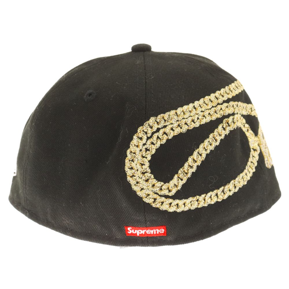 SUPREME (シュプリーム) 23AW×New Era Jesus Piece S LogoCap×ニューエラ ジーザスピース Sロゴ キャップ ブラック 7 1/8 56.8cm