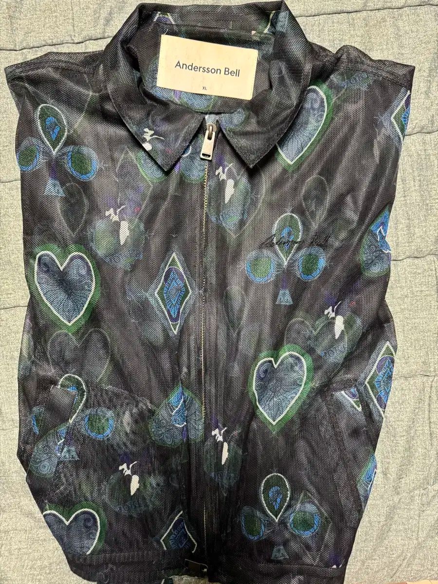 Andersson Bell アンダースンベル シアメッシュ ジャケット ジップアップ XL