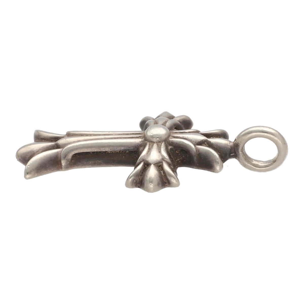 中古】 CHROME HEARTS クロムハーツ ダブルCH クロス チャーム SV925  