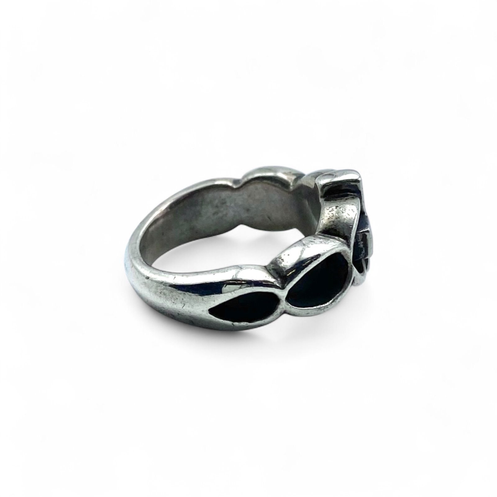 十字架】クロスモチーフ Silver 925 刻印 00s Vintage Ring シルバー