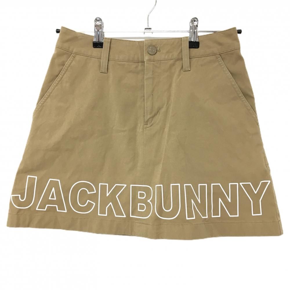 日本全国送料無料商品 | 特集 | ジャックバニー スカート 00 レディース ビッグロゴ ベージュ×白 レディースウェア