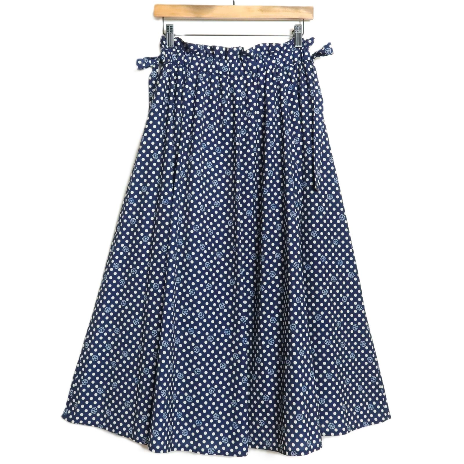 美品】インゲボルグ☆2022年製！カメリア&ドットpt♪ギャザースカート