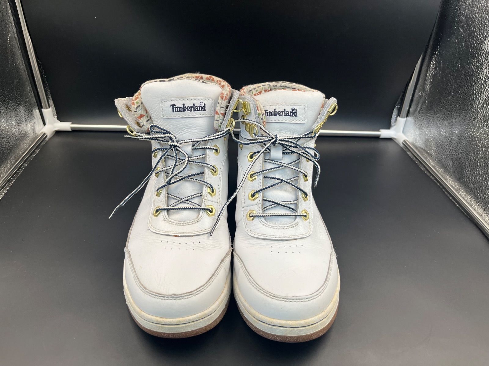 Timberland ティンバーランド ホワイト スニーカー - メルカリ