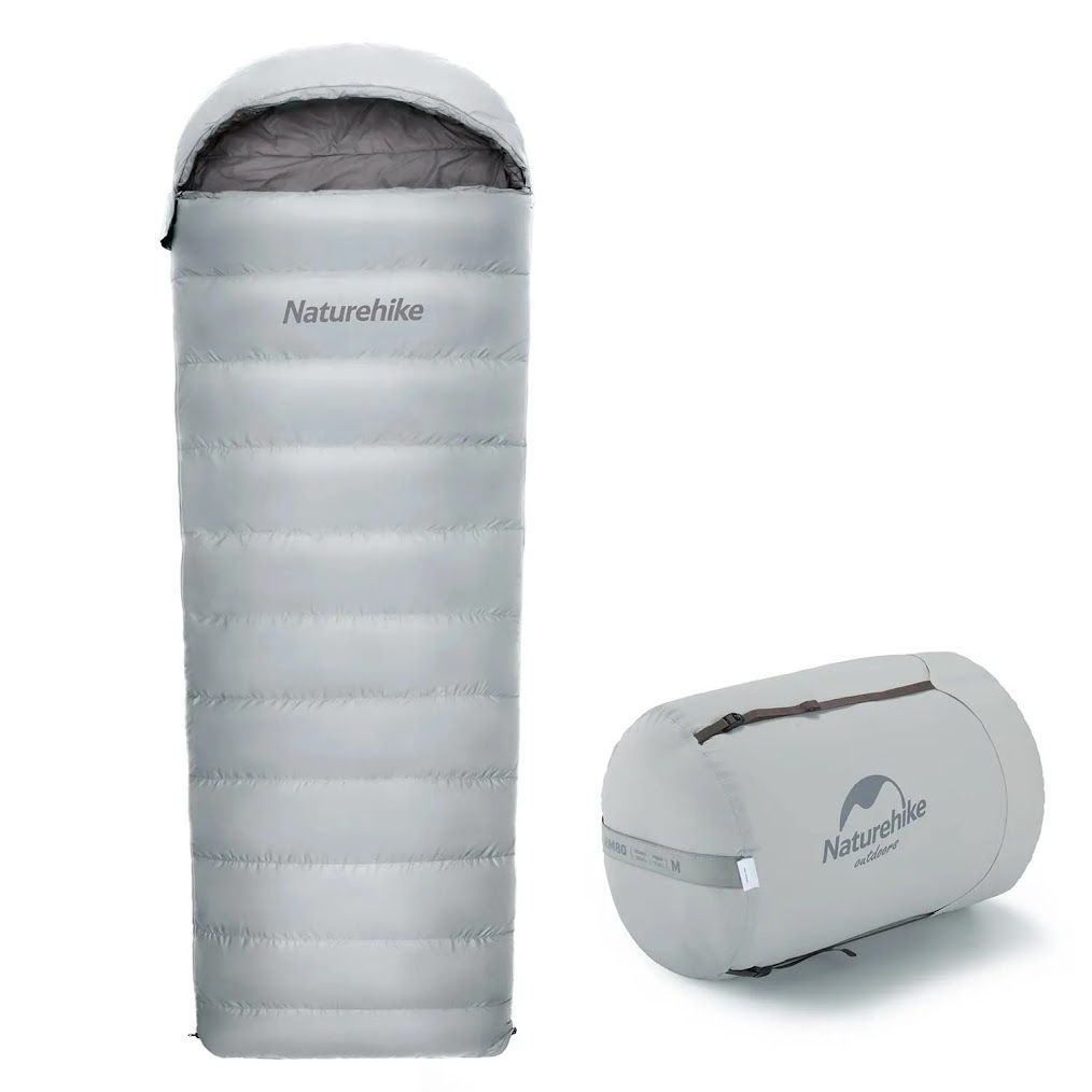Naturehike ダウンシュラフ　Rm80 M Naturehike シュラフ グレー RM80-M NY22YD003 0120231124100335