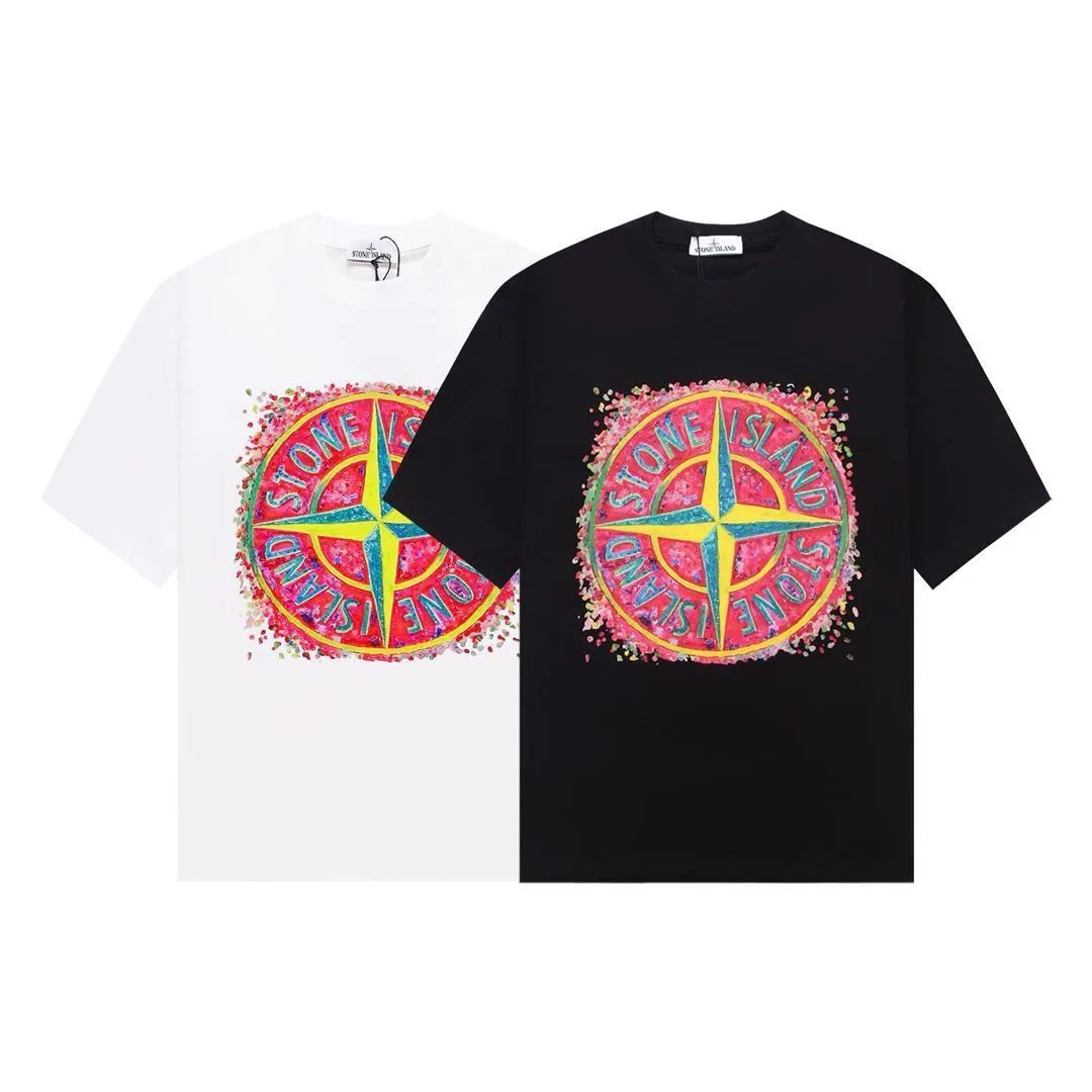 Stone lsland ロゴプリント半袖Tシャツ