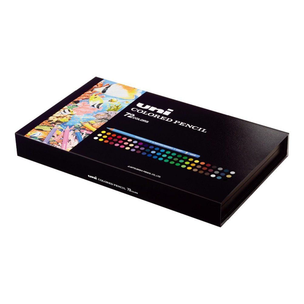 ユニ 72色 色鉛筆 UC72C 三菱鉛筆