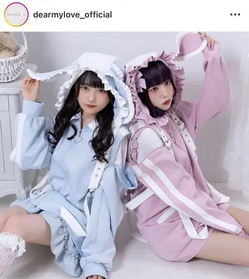DearMyLove ディアマイラブ うさみみ ジャージ 量産型 地雷系 サブカルチャー