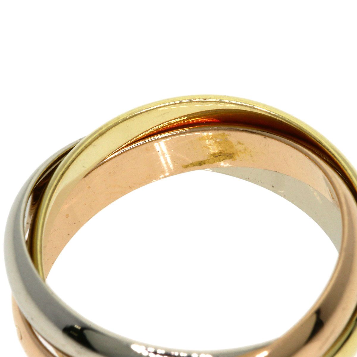 CARTIER カルティエ トリニティ #52 リング・指輪 K18YG K18WG K18PG
