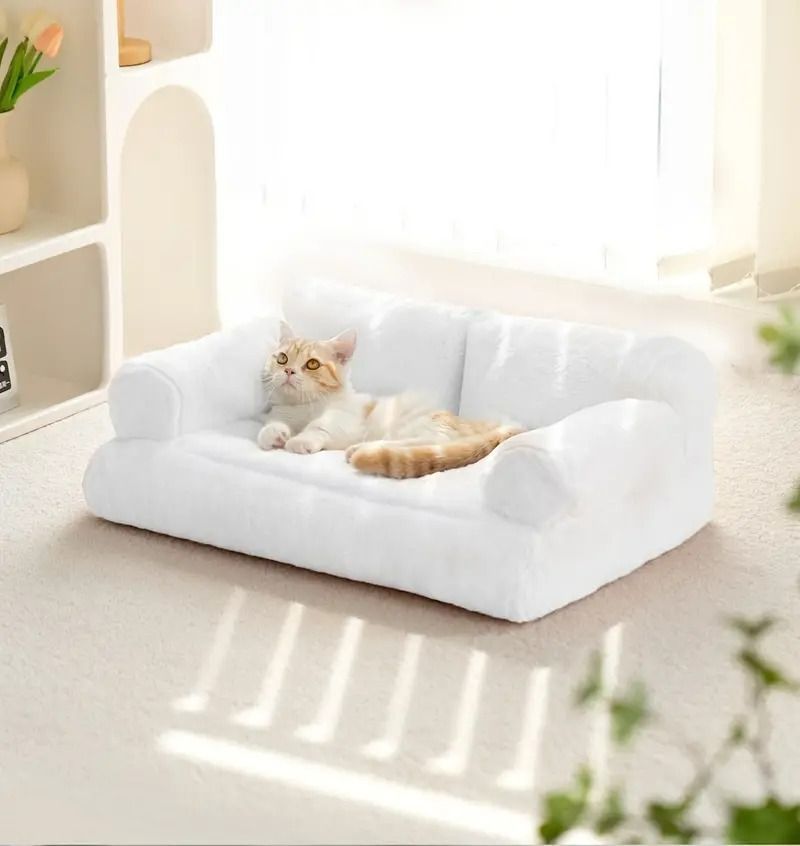 ペットソファベッド オールシーズン 滑り止め付き 犬 猫 うさぎ おしゃれ お洒落 かわいい ペット 人気 SNS映え インスタ映え
