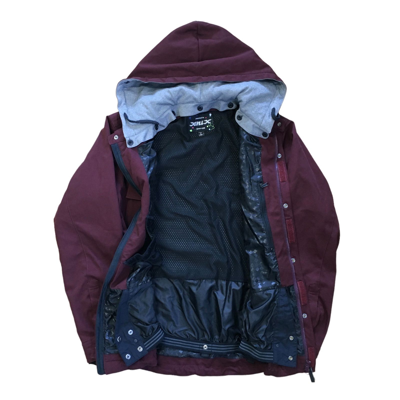 エクスニクス X-niX スノボウェア ジャケット メンズ Mサイズ ボルドー