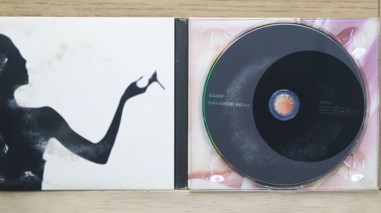 激レア！　中森明菜　ビニール　バック　巾着　コレクション　希少　貴重　グッズ Akina Nakamori