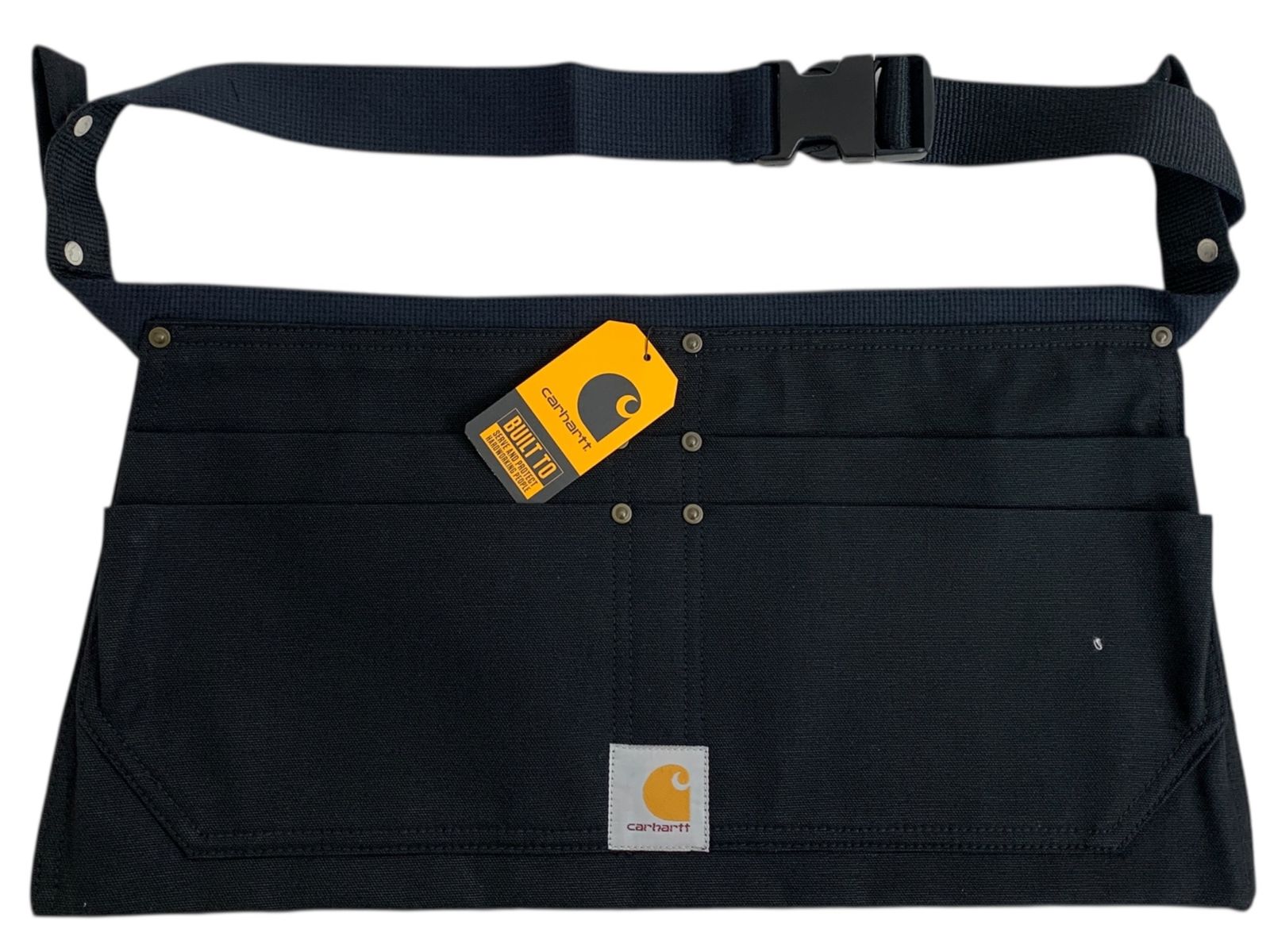 Carhartt カーハート FIRM DUCK HALF APRON エプロンバッグ 106668 L|XL ブラック 雑貨|004