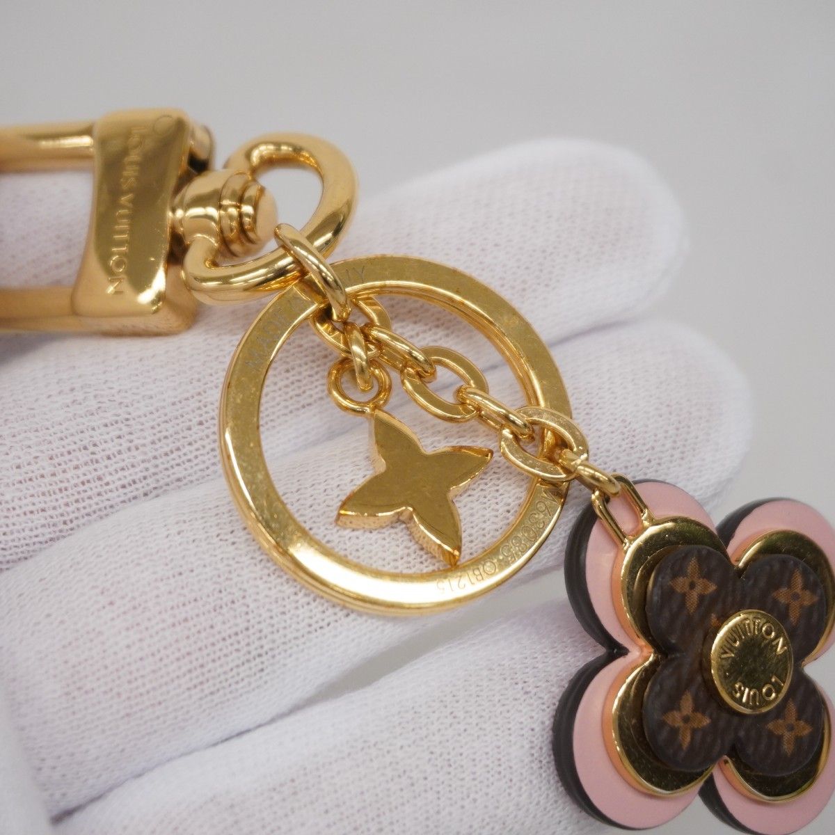ヴィトン モノグラム ポルト クレ ボワット シャポー チャーム キーホルダー LOUIS VUITTON ルイヴィトン ポルト クレ ボワット シャポー