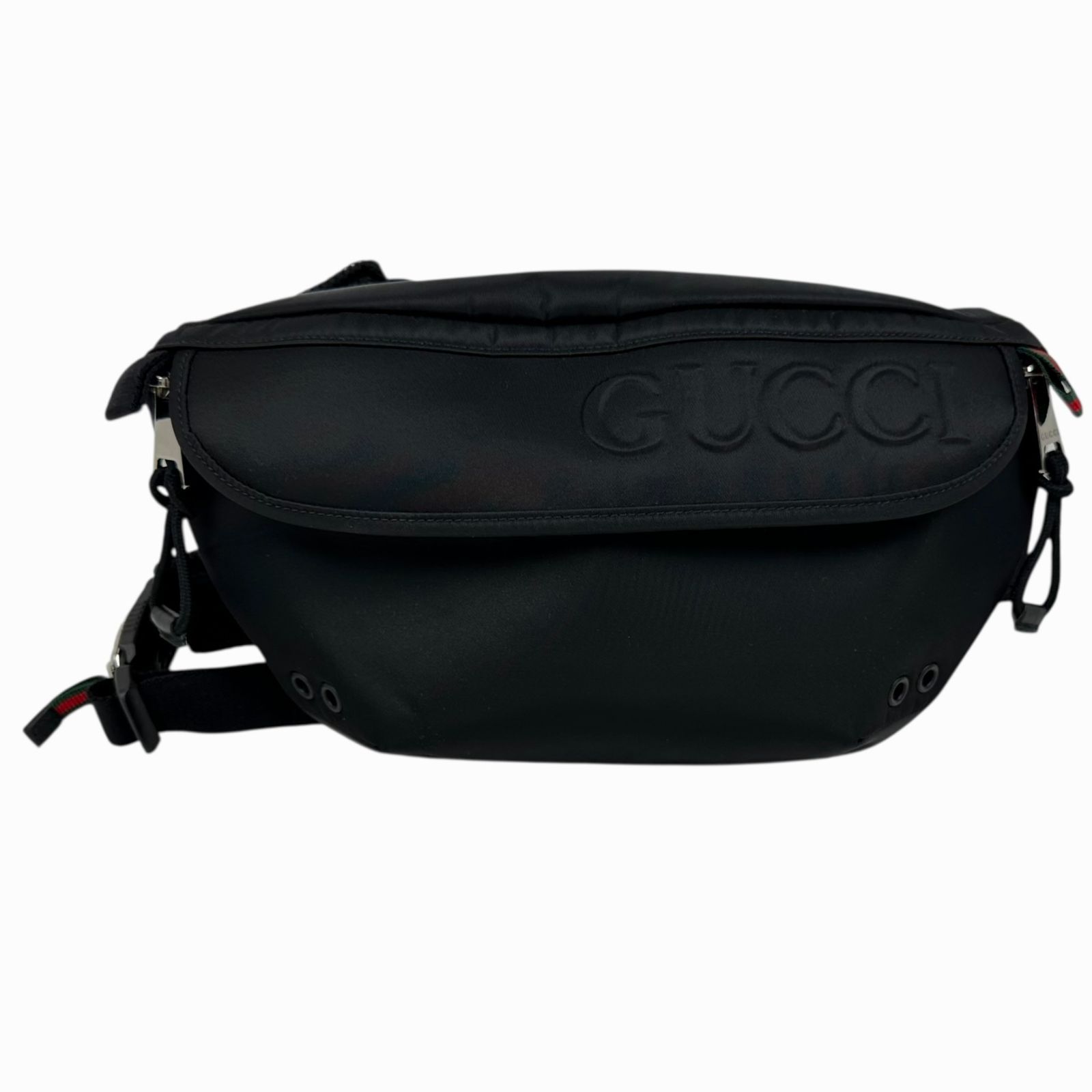 Gucci】グッチ ウエストポーチ クロスボディバッグ ブラック系