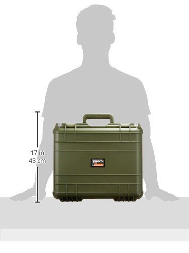 トラスコ中山 TRUSCO プロテクターツールケース 横付取手 赤 L TAK13RE-L