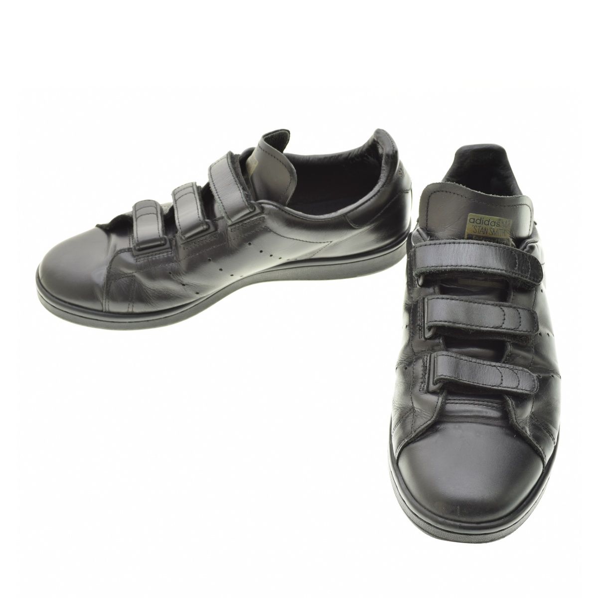 【ADIDAS×NIGO】B25998 STAN SMITH CF NIGO スタンスミス ベルクロ ブラックスニーカー