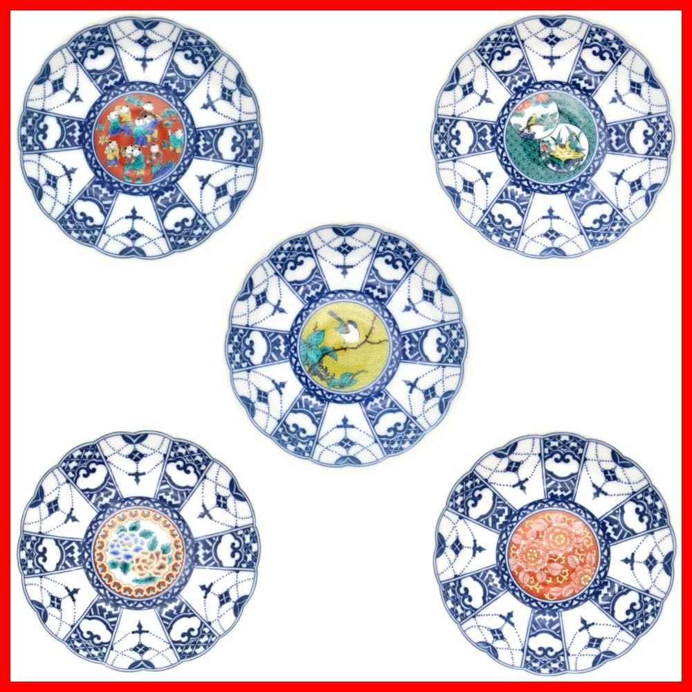 染錦花唐草 小皿（菱型） ｜ 有田焼の源右衛門窯公式オンライン