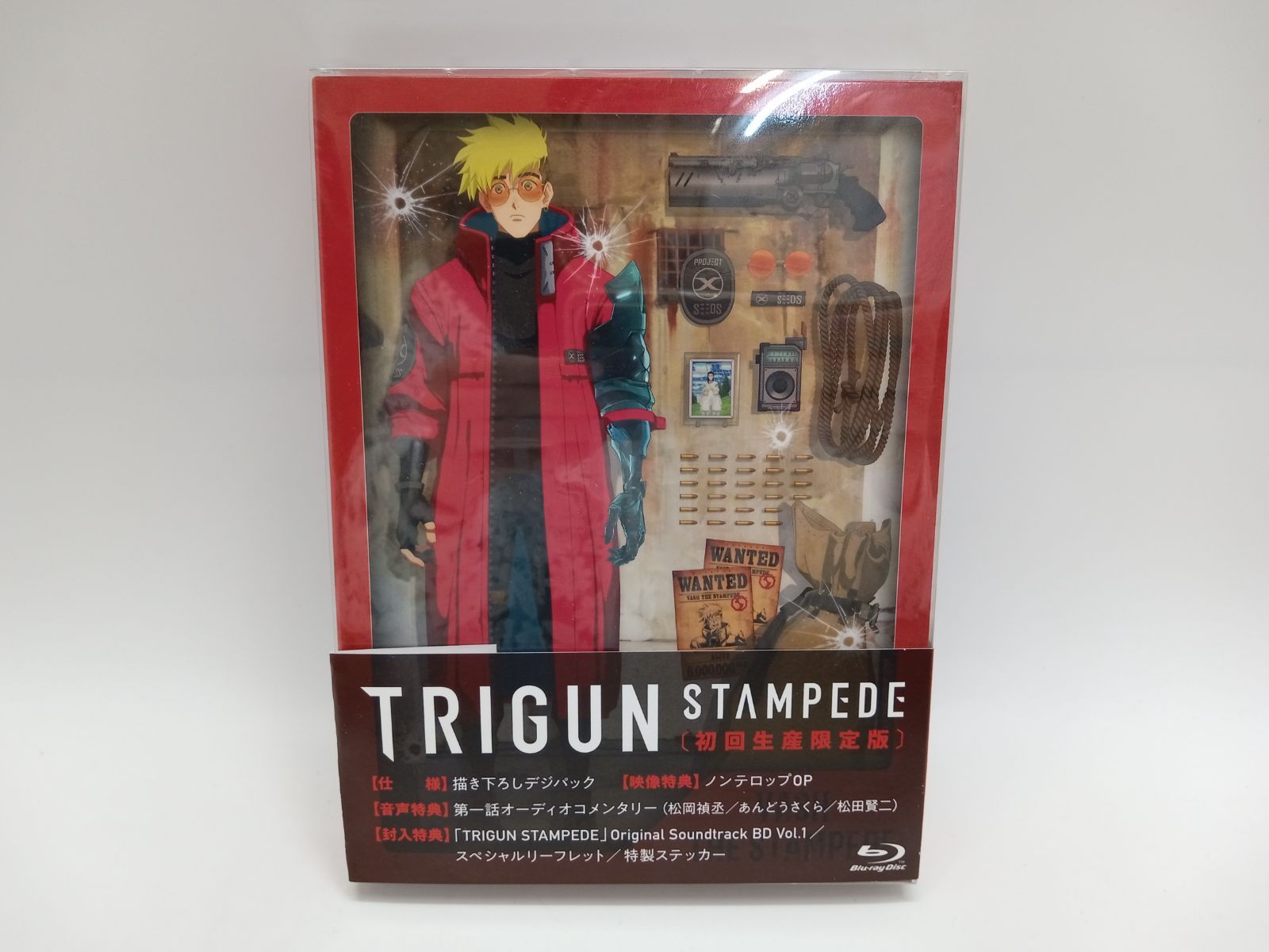 TRIGUN STAMPEDE Vol.1 初回生産限定版 Blu-ray 帯付き [DD0530