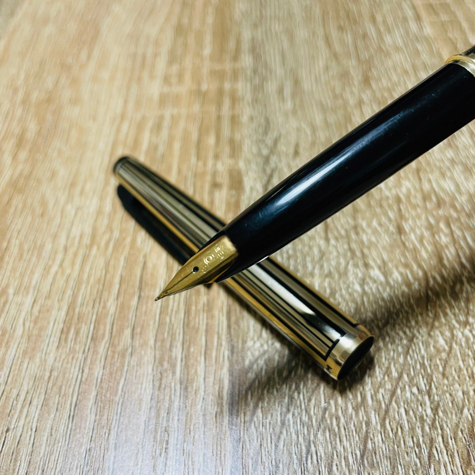 PLATINUM プラチナ ポケットステンレス 細軟 18k ヴィンテージ 万年筆