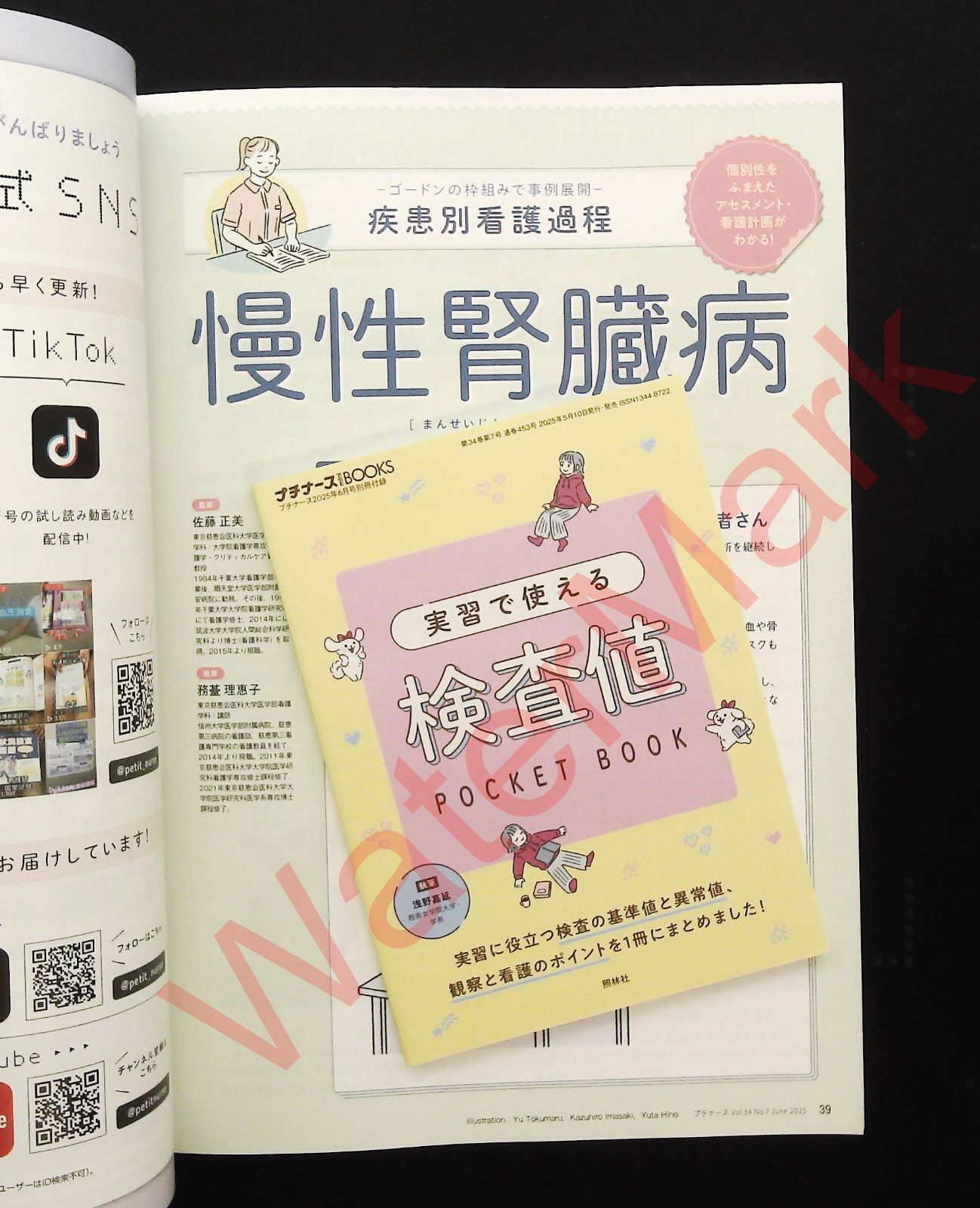 看護学生 6月号 2025年版 プチナース 2025年6月号 ☆デキる看護学生の実習記録 □時間の
