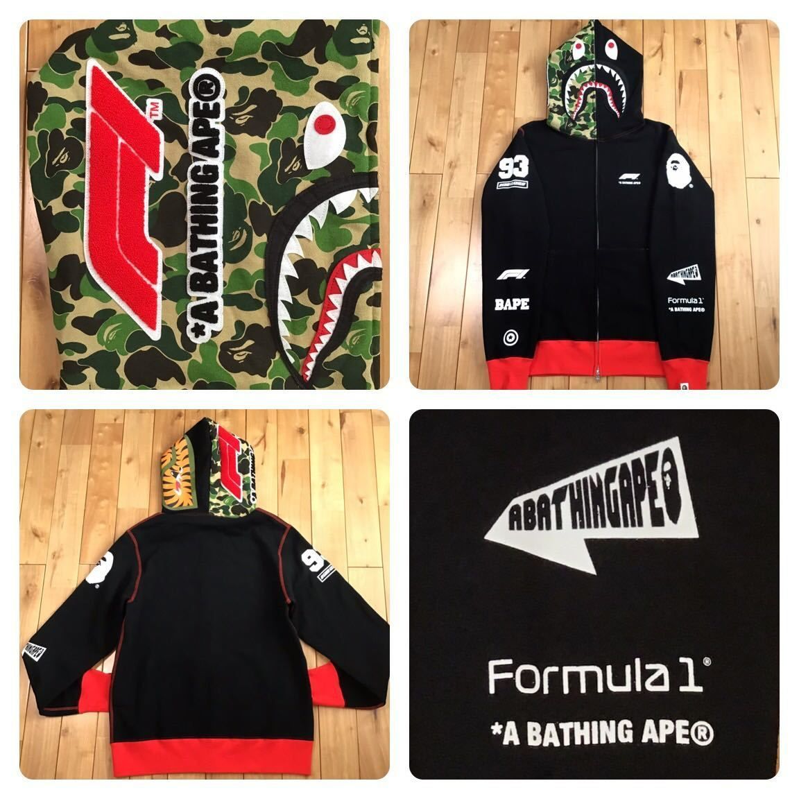 APE シャークパーカー L 1