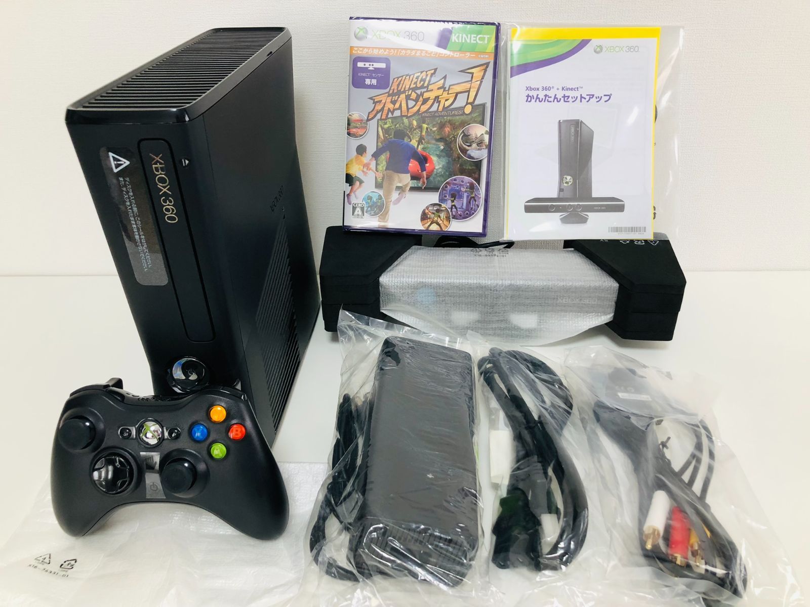 通電 のみ Xbox360 250GB 本体 Kinectセンサー付き