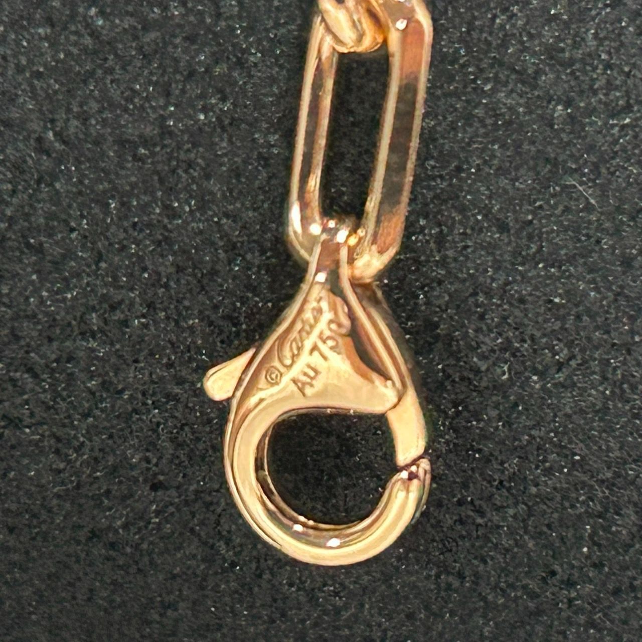 新品未使用 Cartier カルティエ K18 750 PG サントス ドゥ カルティエ